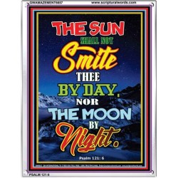 THE SUN SHALL NOT SMITE THEE   Christian Paintings Acrylic Glass Frame   (GWAMAZEMENT6657)   