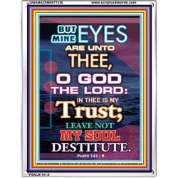 TRUST IN THE LORD   Bible Verses Frame for Home   (GWAMAZEMENT7238)   "24X32"