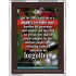 A MIGHTY TERRIBLE ONE   Bible Verse Frame for Home Online   (GWAMAZEMENT724)   "24X32"