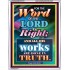WORD OF THE LORD   Contemporary Christian poster   (GWAMAZEMENT7370)   "24X32"