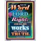 WORD OF THE LORD   Contemporary Christian poster   (GWAMAZEMENT7370)   