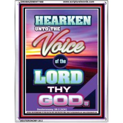 THE VOICE OF THE LORD   Christian Framed Wall Art   (GWAMAZEMENT7468)   