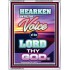 THE VOICE OF THE LORD   Christian Framed Wall Art   (GWAMAZEMENT7468)   "24X32"