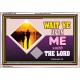 WAIT UPON THE LORD   Custom Frame Scripture   (GWAMAZEMENT7534)   