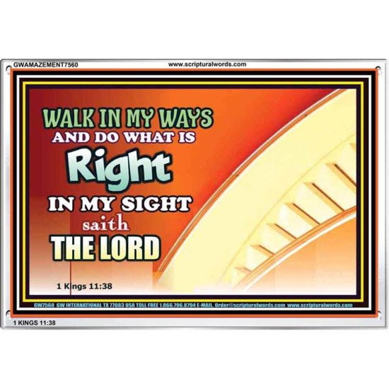 WALK IN MY WAY   New Wall Dcor   (GWAMAZEMENT7560)   