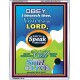 THE VOICE OF THE LORD   Contemporary Christian Poster   (GWAMAZEMENT7574)   