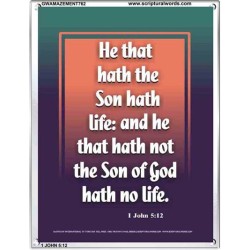 THE SONS OF GOD   Christian Quotes Framed   (GWAMAZEMENT762)   