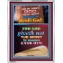 WORDS OF GOD   Bible Verse Picture Frame Gift   (GWAMAZEMENT7724)   "24X32"