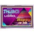 TRUST IN THE LORD   Framed Bedroom Wall Decoration   (GWAMAZEMENT7920)   "24X32"