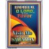 VIIST ME WITH YOUR SALVATION   Frame Scriptural Dcor   (GWAMAZEMENT8070)   "24X32"