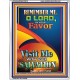 VIIST ME WITH YOUR SALVATION   Frame Scriptural Dcor   (GWAMAZEMENT8070)   