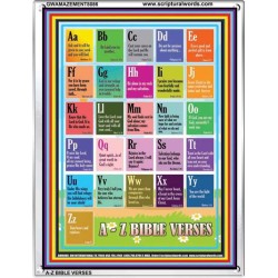 A-Z BIBLE VERSES   Christian Quotes Framed   (GWAMAZEMENT8086)   