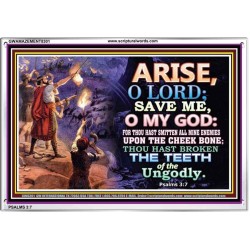 ARISE O LORD   Christian Artwork Frame   (GWAMAZEMENT8301)   