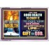 WEALTH FROM GOD   Art & Dcor Framed   (GWAMAZEMENT8424)   "24X32"