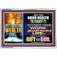 WEALTH FROM GOD   Art & Dcor Framed   (GWAMAZEMENT8424)   