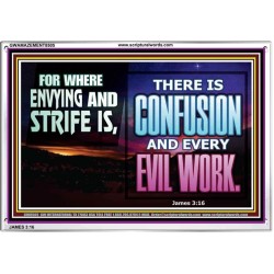 ABSTAIN FROM ENVY AND STRIFE   Scriptural Wall Art   (GWAMAZEMENT8505)   