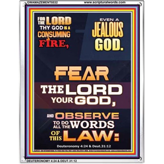 THE WORDS OF THE LAW   Bible Verses Framed Art Prints   (GWAMAZEMENT8532)   