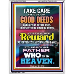 YOUR FATHER WHO IS IN HEAVEN    Scripture Wooden Frame   (GWAMAZEMENT8550)   