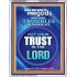 TRUST IN THE LORD   Framed Bible Verse   (GWAMAZEMENT8573)   "24X32"