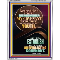 AN EVERLASTING COVENANT   Bible Verse Acrylic Glass Frame   (GWAMAZEMENT8614)   