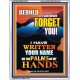 YOUR NAME WRITTEN  IN GODS PALMS   Bible Verse Frame for Home Online   (GWAMAZEMENT8708)   