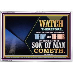 WATCH AND PRAY   Inspiration office art and wall dcor   (GWAMAZEMENT9088)   "24X32"