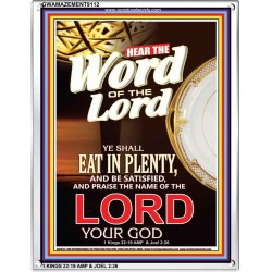 THE WORD OF THE LORD   Bible Verses  Picture Frame Gift   (GWAMAZEMENT9112)   