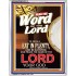 THE WORD OF THE LORD   Bible Verses  Picture Frame Gift   (GWAMAZEMENT9112)   "24X32"