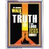 WALK IN THE TRUTH   Large Framed Scripture Wall Art   (GWAMAZEMENT9121)   "24X32"