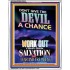 WORK OUT YOUR SALVATION   Bible Verses Wall Art Acrylic Glass Frame   (GWAMAZEMENT9209)   "24X32"