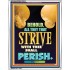 ALL THEY THAT STRIVE WITH YOU   Contemporary Christian Poster   (GWAMAZEMENT9252)   "24X32"