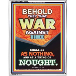 THEY THAT WAR AGAINST YOU   Scripture Art   (GWAMAZEMENT9253)   