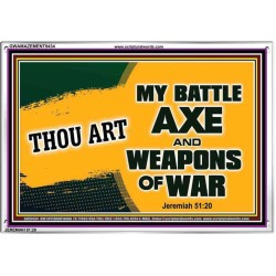 WEAPONS OF WAR   Christian Quotes Framed   (GWAMAZEMENT9434)   "24X32"