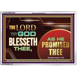 AS HE PROMISED THEE   Modern Christian Wall Dcor   (GWAMAZEMENT9463)   