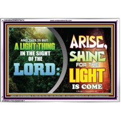 A LIGHT THING IN THE SIGHT OF THE LORD   Art & Wall Dcor   (GWAMAZEMENT9474)   "24X32"