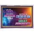 A STRETCHED OUT ARM   Bible Verse Acrylic Glass Frame   (GWAMAZEMENT9482)   "24X32"