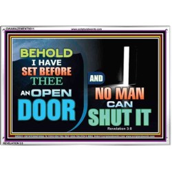 AN OPEN DOOR NO MAN CAN SHUT   Acrylic Frame Picture   (GWAMAZEMENT9511)   