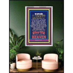 YOU ARE THE LIGHT OF THE WORLD   Bible Scriptures on Forgiveness Frame   (GWAMBASSADOR144)   "32X48"