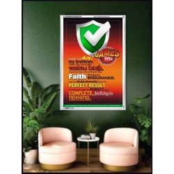 VARIOUS TRIALS   Bible Verse Frame Online   (GWAMBASSADOR3810)   "32X48"