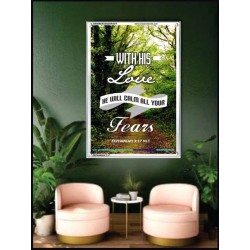 WILL CALM ALL YOUR FEARS   Christian Frame Art   (GWAMBASSADOR4271)   "32X48"