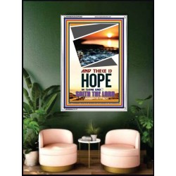 THERE IS HOPE IN THINE END   Contemporary Christian poster   (GWAMBASSADOR4921)   