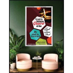 WE SHALL BE SAVED   Inspiration Wall Art Frame   (GWAMBASSADOR4944)   "32X48"