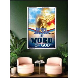 THE WORD OF GOD   Bible Verse Art Prints   (GWAMBASSADOR5495)   