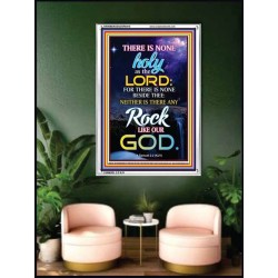 ANY ROCK LIKE OUR GOD   Bible Verse Framed for Home   (GWAMBASSADOR6416)   