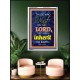 WAIT ON THE LORD   contemporary Christian Art Frame   (GWAMBASSADOR6519)   