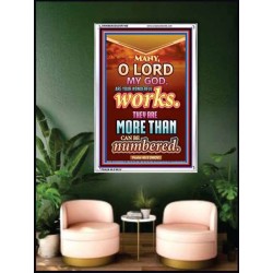 YOUR WONDERFUL WORKS   Scriptural Wall Art   (GWAMBASSADOR7458)   