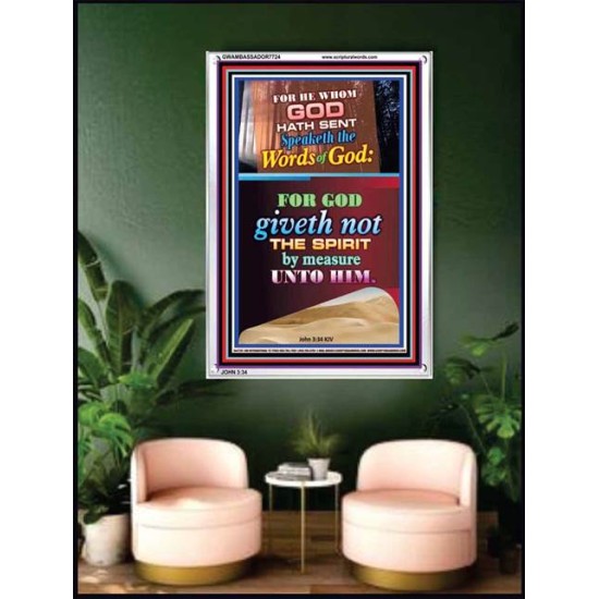 WORDS OF GOD   Bible Verse Picture Frame Gift   (GWAMBASSADOR7724)   