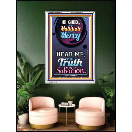 TRUTH OF THY SALVATION   Framed Bible Verses   (GWAMBASSADOR8017)   