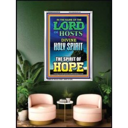THE SPIRIT OF HOPE   Bible Verses Wall Art Acrylic Glass Frame   (GWAMBASSADOR8798)   