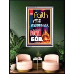 YOUR FAITH   Frame Bible Verse Online   (GWAMBASSADOR9126)   